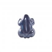 Hematite Frog 20x28mm Pendant
